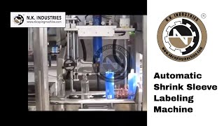 Automatic Shrink Sleeve Labeling Machine 