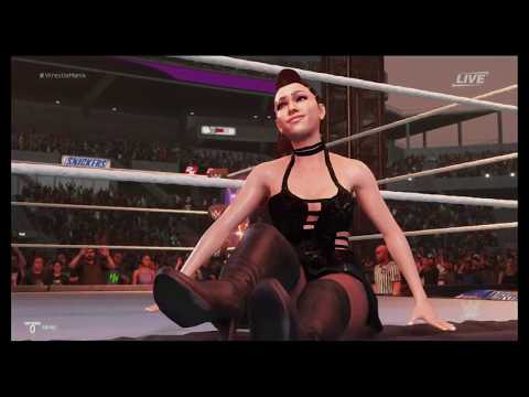 Ariana Grande vs. Zendaya (WWE 2k19) - Super Fight (CPU vs. CPU) - Wrestlemania 🤘🏼