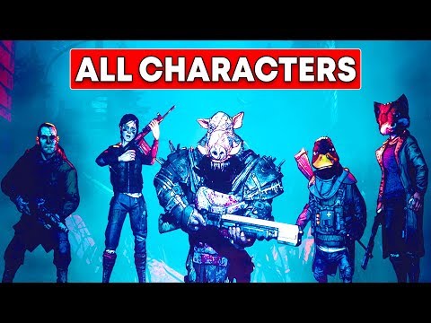 Mutant Year Zero Road To Eden All Characters | Mutant Road To Eden PC/PS4/XBOX ONE