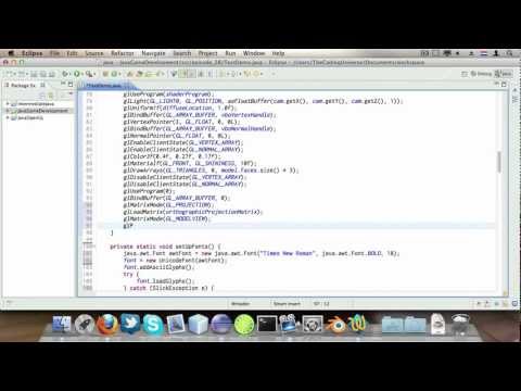 #28 LWJGL Text - LWJGL Tutorials
