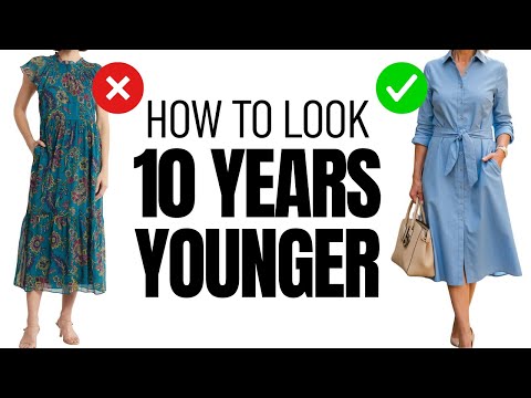 6 Style Tips To Look 10 Years *YOUNGER*! (Over 40)