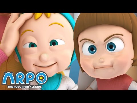 BABY RACER | Cartoons for Kids | Full Episode | Arpo the Robot