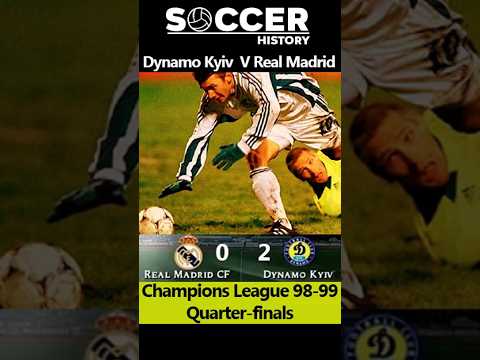 Dynamo Kyiv 2-0 Real Madrid | Champions League 1998/1999
