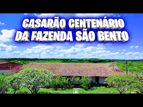 CASARÃO ANTIGO e LOTADO de COISAS MARAVILHOSAS na FAZENDA SÃO BENTO (Coxixola-PB)