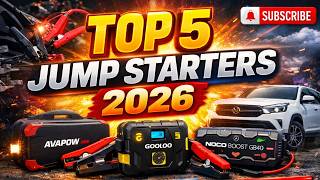 Top 5 Best Car Jump Starters 2026 🚗⚡ Powerful, Compact & All-in-One