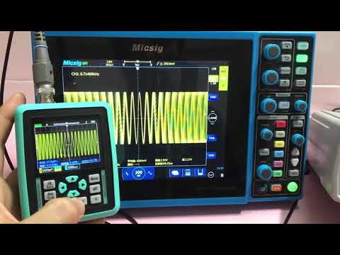 sigPeak dso1511e+ 120M oscilloscope demo
