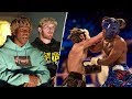 KSI & Logan Paul Rewatch The First Boxing Fight - 40 Days