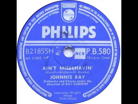 UK New Entry 1956 (62) Johnnie Ray - Ain't Misbehavin'