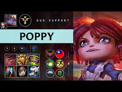 Poppy Support vs Alistar - TW Grandmaster Patch 26.01