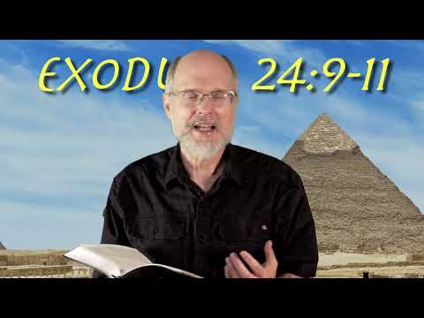 Exodus 24:9-11 Saw God, didn't Die
