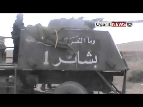 استهداف مواقع للنظام من قبل الجيش الحر في مدينة الميادين في محافظة دير الزور