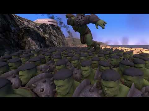 Hulk 10,000 VS Thanos 10 - Ultimate Epic Battle Simulator