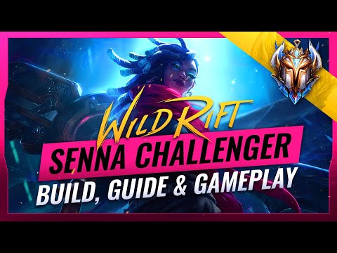 SENNA is BROKEN - CHALLENGER Guide + Build & Gameplay - Wild Rift (LoL Mobile)