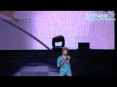 [SHINeeHK]110820 SHINee 1st Concert in Nanjing(Taemin solo)