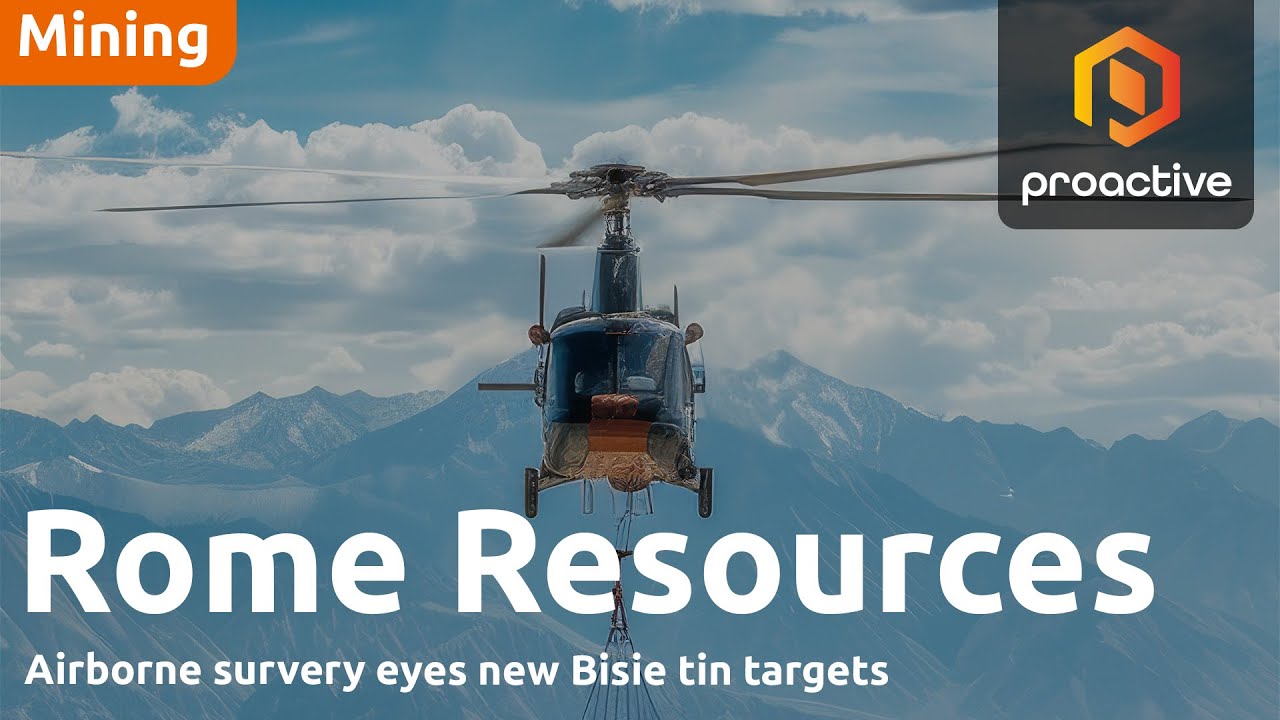 Rome Resources: Airborne survey to unlock Bisie tin district's hidden potential