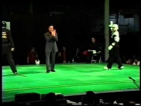 Michael Pombeiro vs Drew Stagi 2001 Charlie Lee Karate Tournament