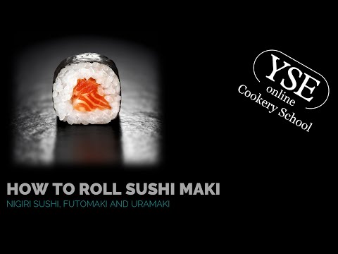 Sushi Rolling Tips | Sushi Roll with Salmon | Inside Out Sushi Roll (Uramaki Sushi)