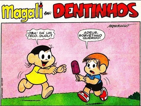 Magali - Meus dentinhos, Quadrinhos Turma da Mônica