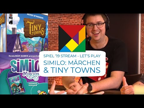 SPIEL '19 | Let's Play SIMILO: MÄRCHEN & TINY TOWNS mit InsertMoin | Essen SPIEL 2019 (GER)