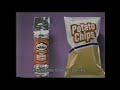 1990 Pringles Potato Crisps Snack Stack And Double Stacks Commercial