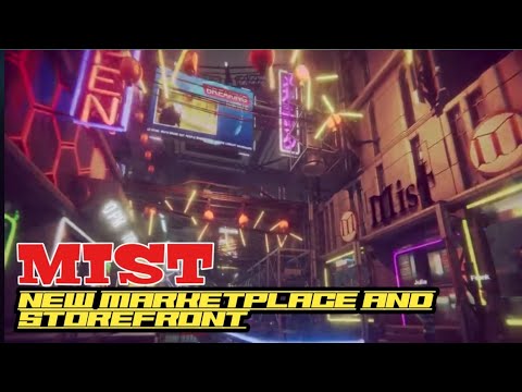 MIST NFT New leak 3D Marketplace and Storefront Trailer