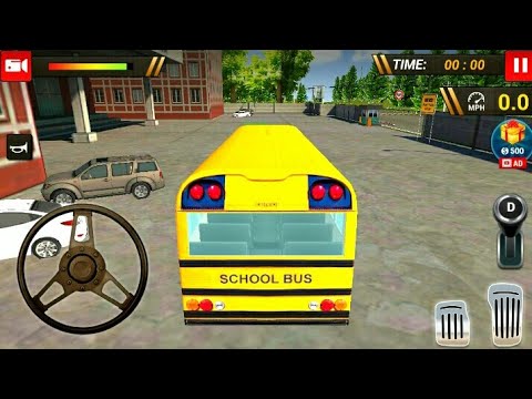 سائق الحافلة المدرسية في الطرق الوعرة - العاب سيارات باص المدرسة العاب سيارات