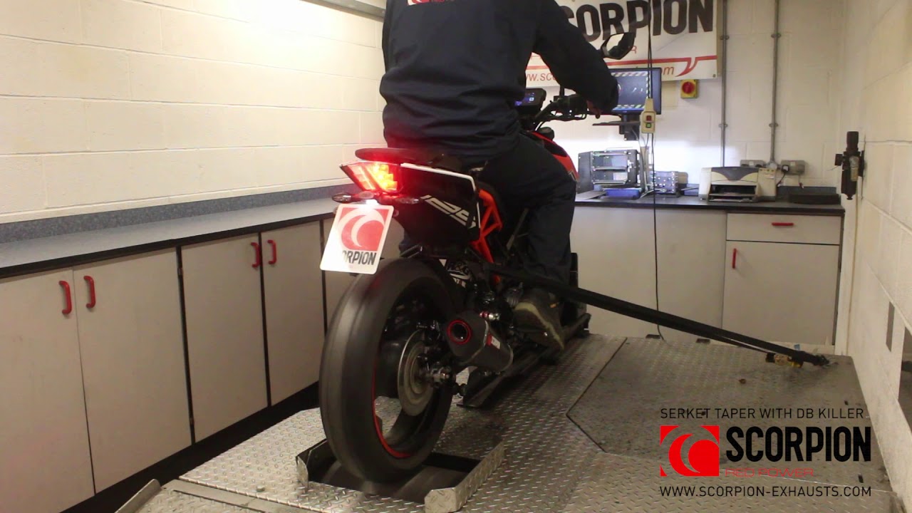 Scorpion Serket Taper Exhaust - KTM Duke 125 (17-20) Video