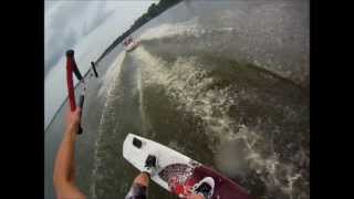 preview picture of video 'Wakeboarder POV jump'