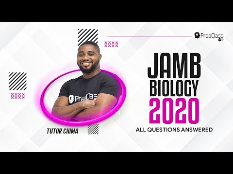 Q6 - Q10 JAMB BIOLOGY 2020 SOLVED!!! PASS YOUR BIOLOGY EXAM WITH AN A1!!!