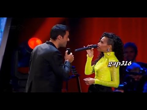 Carlos Rivera y Daniela Pobega (La voz España 2020)
