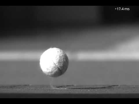Ball bouncing in slow motion and periods of Deformation and Restitution By InfoLogy.