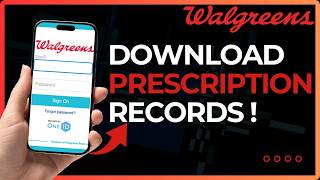 How To Download Walgreens Prescription Record!