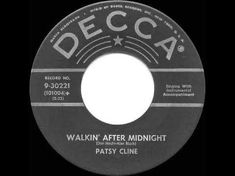 1957 HITS ARCHIVE: Walkin’ After Midnight - Patsy Cline (her original hit version)