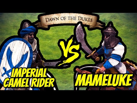 200 Imperial Camel Riders vs 164 Elite Mamelukes (Total Resources) | AoE II: Definitive Edition