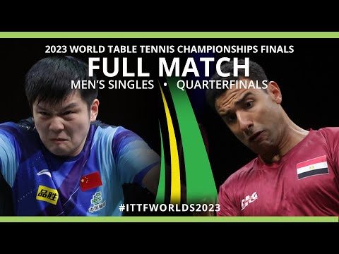 FULL MATCH | FAN Zhendong vs Omar ASSAR | MS QF | #ITTFWorlds2023