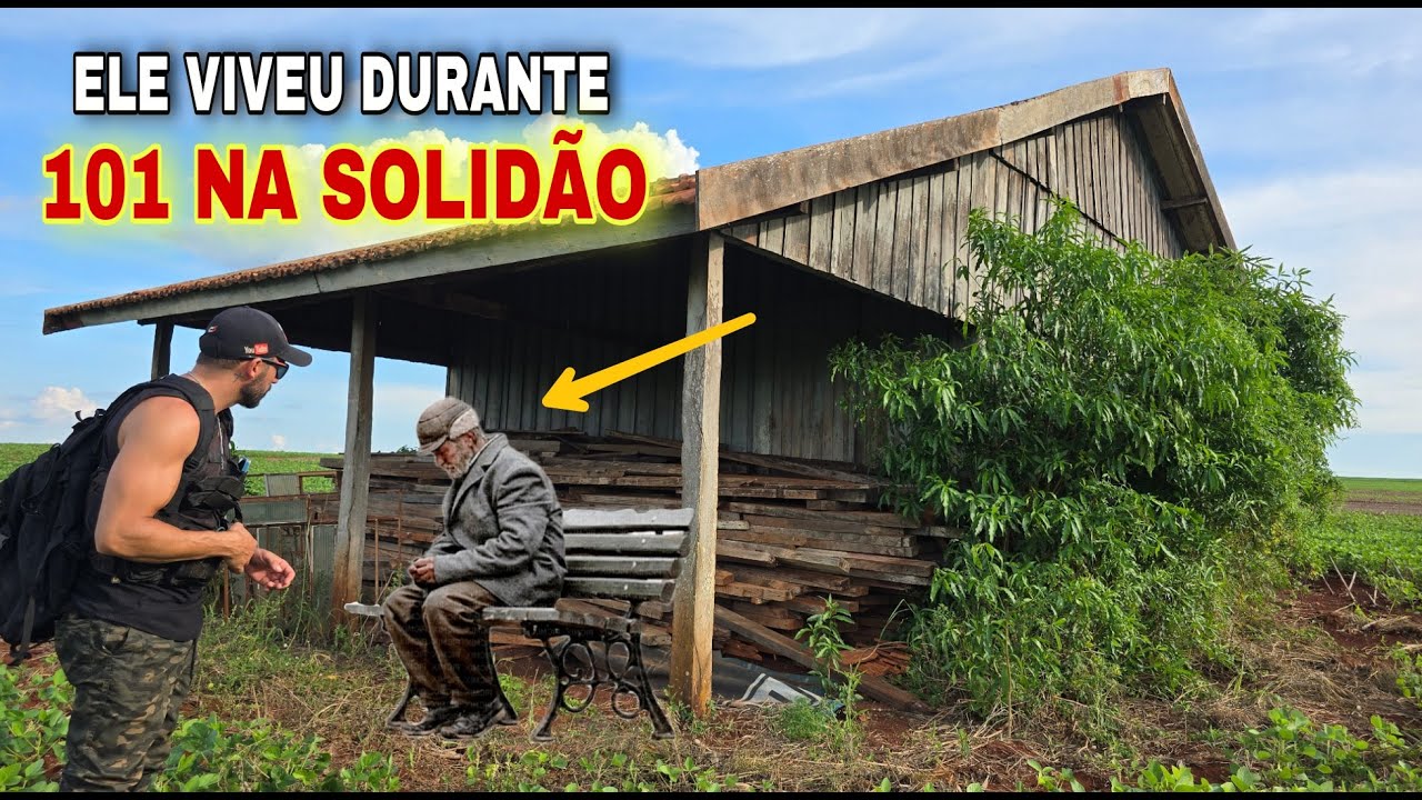 A TRISTE HISTÓRIA DO HOMEM DE 101 ANOS QUE VIVEU NA SOLIDÃO - SPIRITBOX
