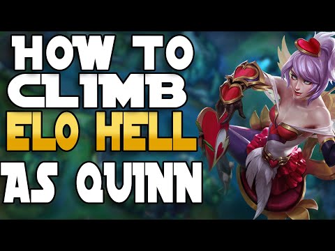HOW TO CLIMB FROM ELO HELL PLAYING QUINN TOP (COMEBACK AFTER DISCONNECT) - Coaching Video