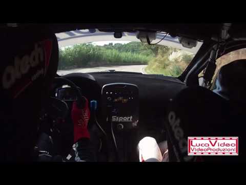 Cameracar Moscato Rally 2017 Nicelli-Imerito Clio R3T 1°di classe - PS8