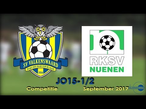 SV Valkenswaard JO15-1 RKSV Nuenen JO15-2 September 2017