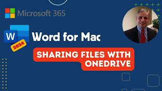 How to Share a Document with OneDrive in Microsoft Word 2024 for Mac |