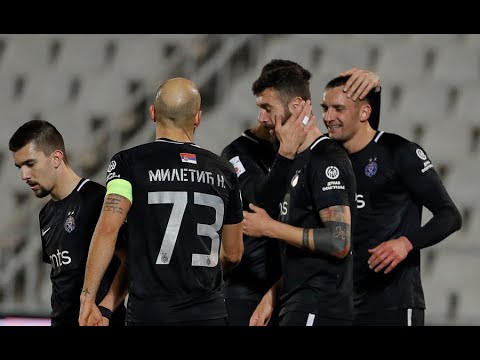 Golovi i izjave sa utakmice 1/8 finala Kupa Srbije FK Partizan - FK Spartak 4:0