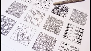 Easy Doodle Patterns | Beginner Basics