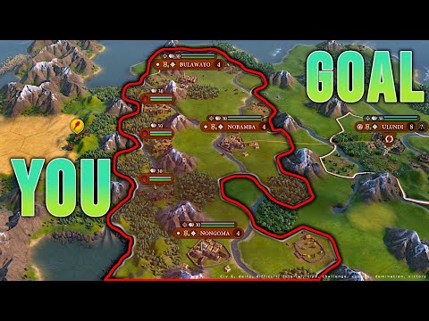 The impossible siege, civ 6 to the extreme. Deity.