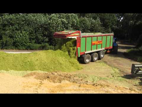 GPS Ernte mit Strautmann Giga-Trailer