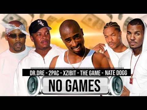 2Pac Dr.Dre Nate Dogg - No Games feat Xzibit The Game (Azzaro Remix)