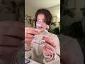 HOW I APPLY MY PRESS ON NAILS Lasts Me 2 Weeks Youtubeshorts Pressons Shorts