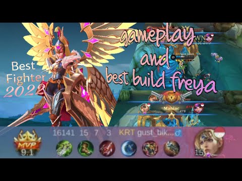 FREYA MANIAC !!! gameplay and best build freya 2022