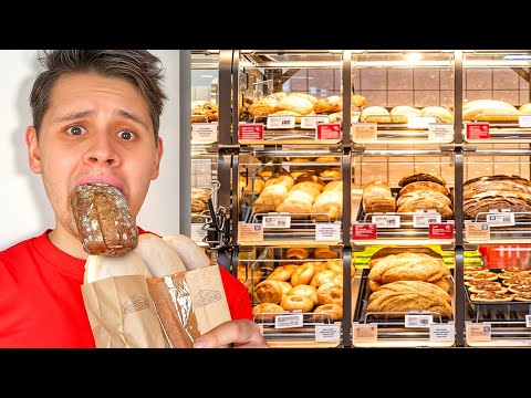 Can I survive 1 DAY on SUPERMARKET BAKED PRODUCTS only?🥖