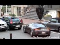 Guy giving the middle finger to the driver of an Aston Martin V8 Vantage!