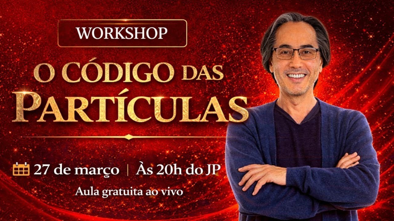 WORKSHOP GRATUITO "O CÓDIGO DAS PARTÍCULAS"